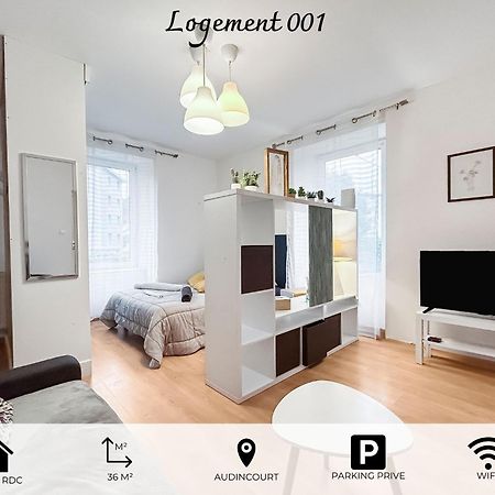 דירות Audincourt 001-Studio Cosy Lumineux Wifi & Parking מראה חיצוני תמונה