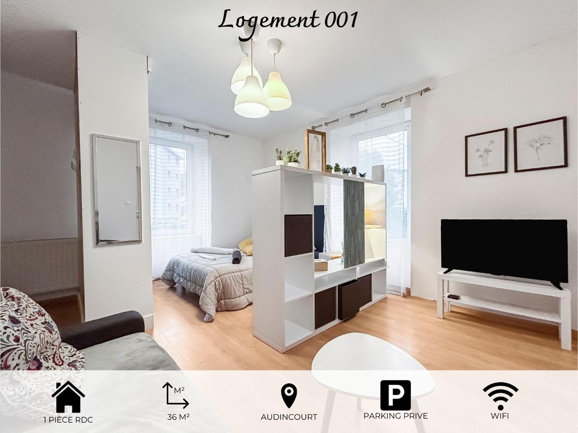 דירות Audincourt 001-Studio Cosy Lumineux Wifi & Parking מראה חיצוני תמונה